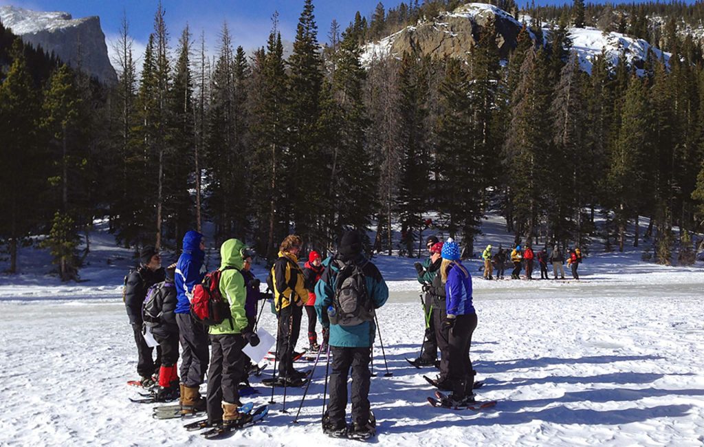 Snowshoe program offers educational RMNP hike
